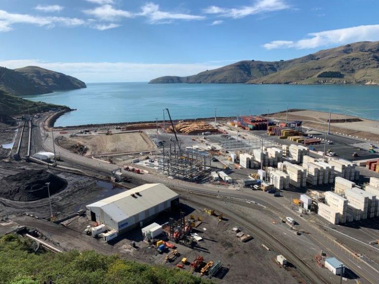Read more about the article What a stunning spot for our site team to call home base at the Lyttleton Port